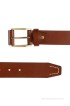 Roadster Men Casual Brown Genuine Leather Belt(Brown)